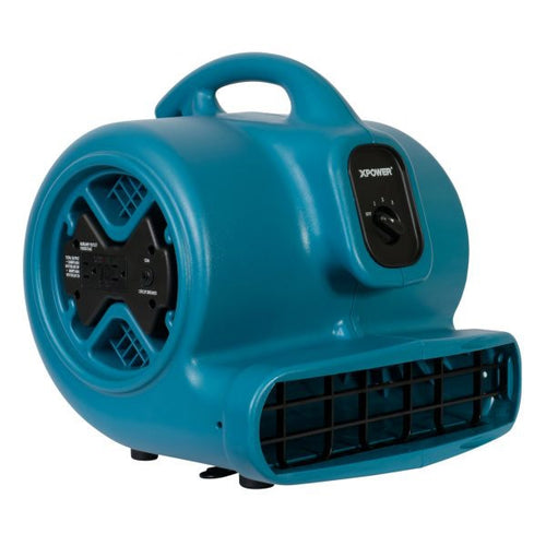 Xpower® Flood Restoration & Wet Basement Drying Fan w/ Built-In GFCI Power Outlets (1/3 HP) - 2,600 CFM Thumbnail